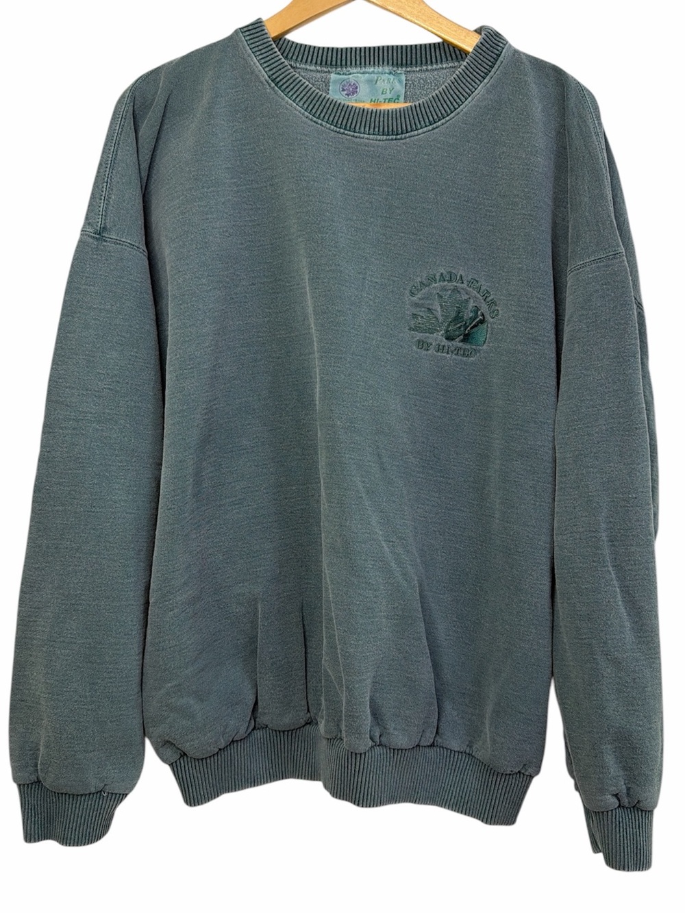 Vintage Canada Parks Hi-Tec Crewneck Sweatshirt Made in Canada L